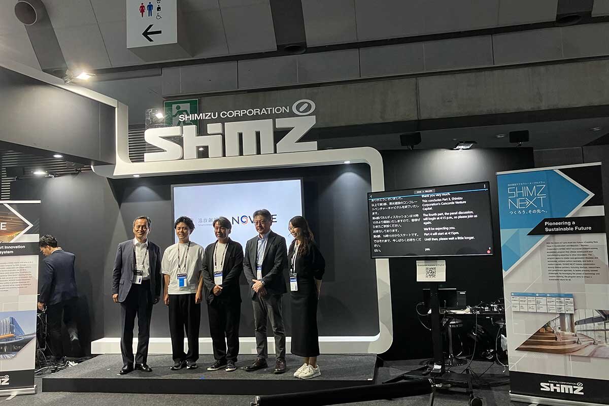 SusHi Tech 清水建設ブースにて当社代表の古川が講演およびパネルディスカッションに参加